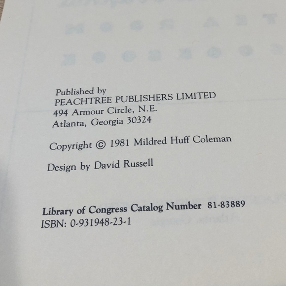 VINTAGE 1981The Frances Virginia Tea Rook Cookbook, by Millie Coleman - Picture 9 of 11